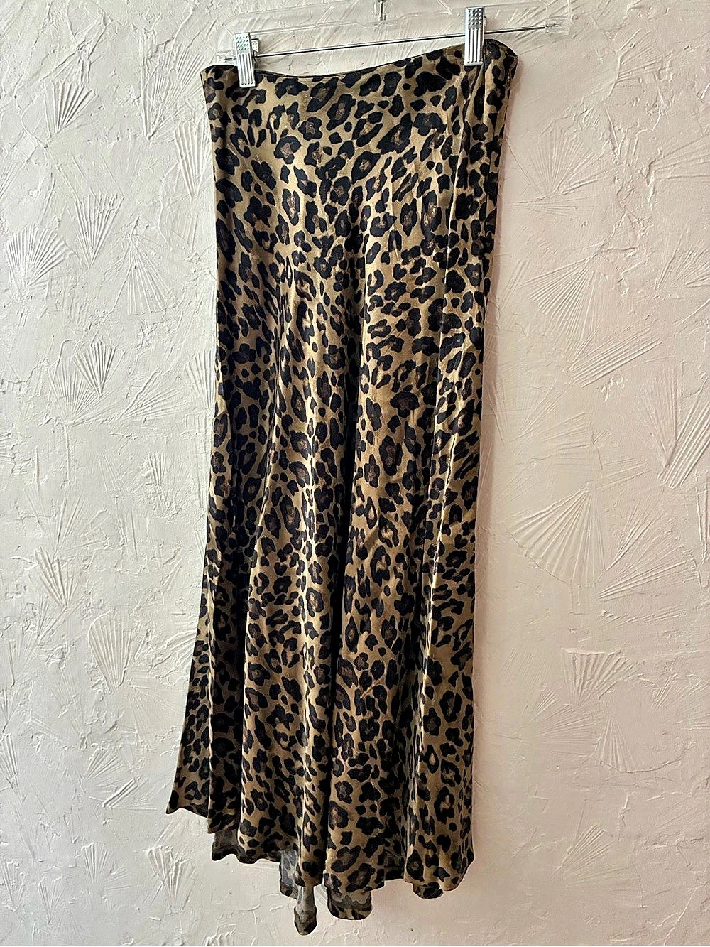 Leopard Print Maxi Skirt